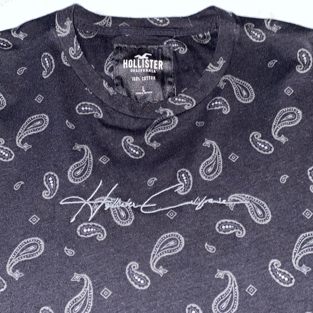 Hollister black shirt size L